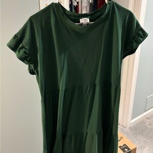 J. Crew Women's Green Top